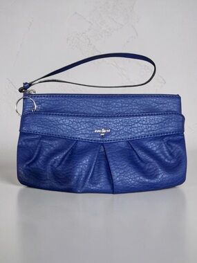 Juicy Couture Purple-ish Blue Clutch Wristlet Wallet